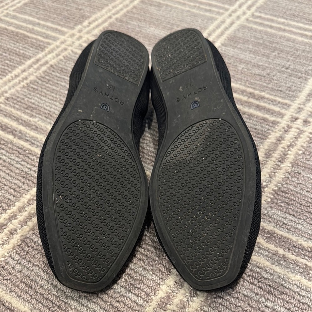 Rothy's Black Flats - Picture 6 of 9
